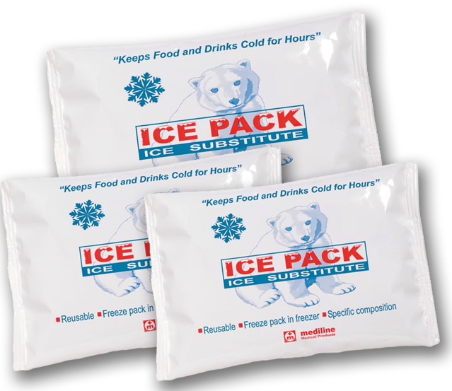 photo of soft ice packs